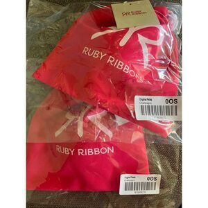 Ruby Ribbon Original Petals Champagne Beige Set 2 Size 0OS Size C & Below Nwt